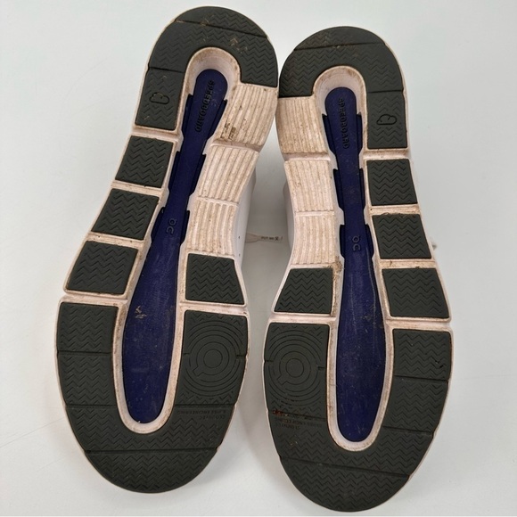 On Running White and Burgundy Athletic Shoes - Picture 7 of 7